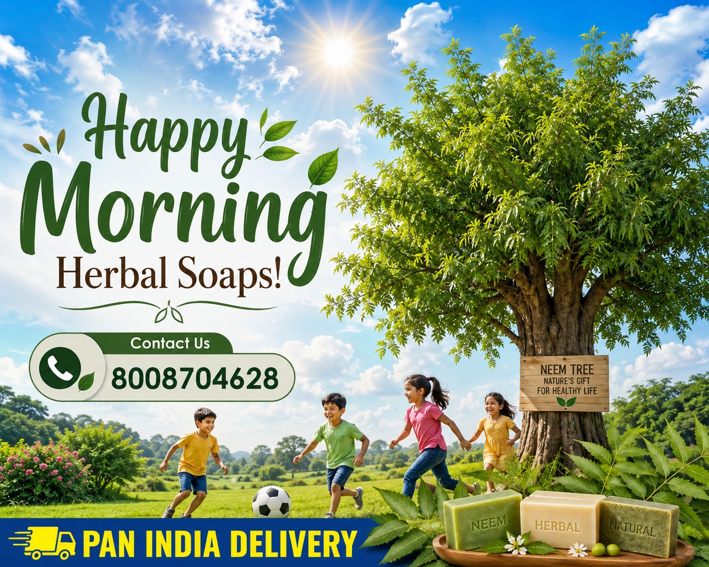 Oval Soap Handmade Herbal Soap Collection